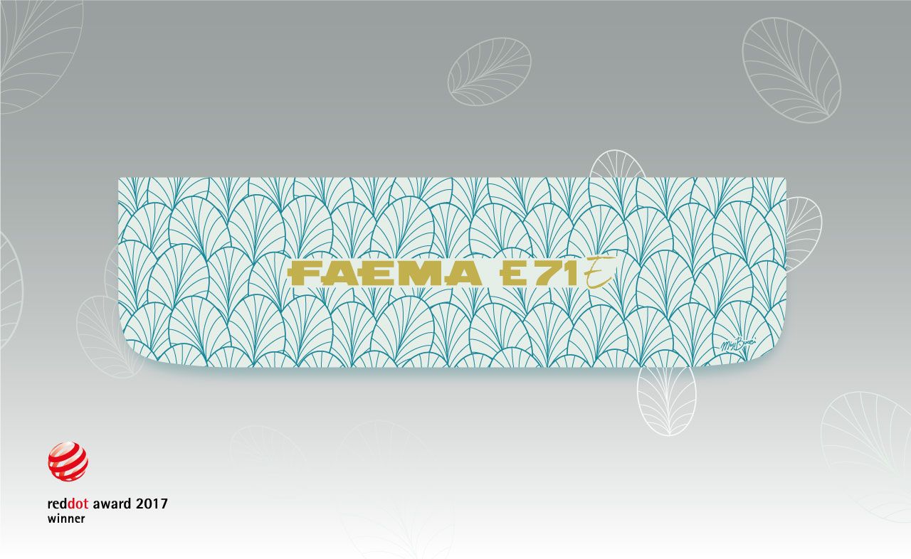 FAEMA E71 VIVAIO | Studio grafico per pannello