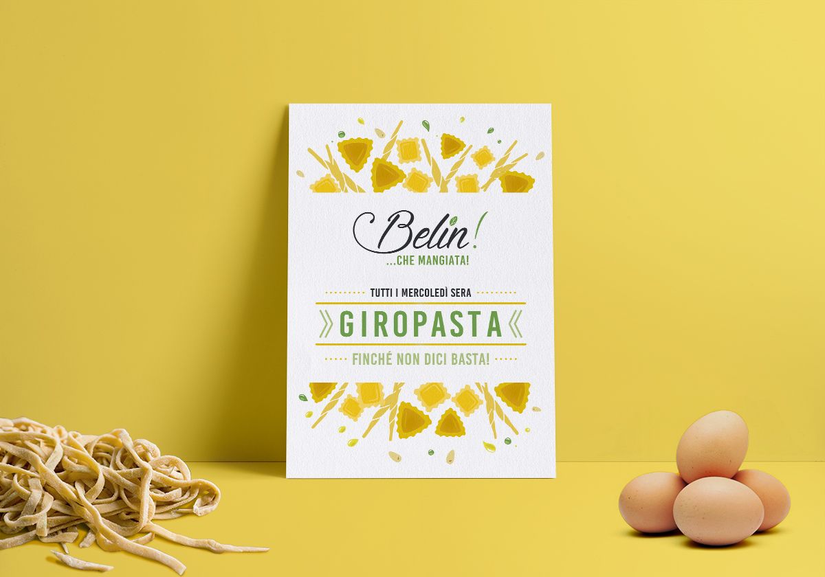 Belin Giropasta | Flyer