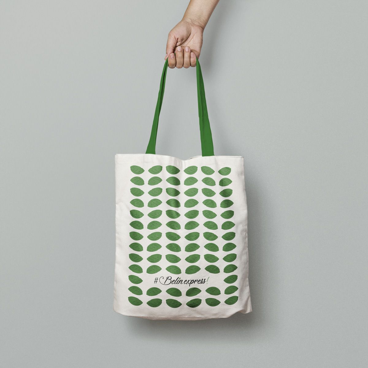 Belin Express | Pattern for shopping bag
