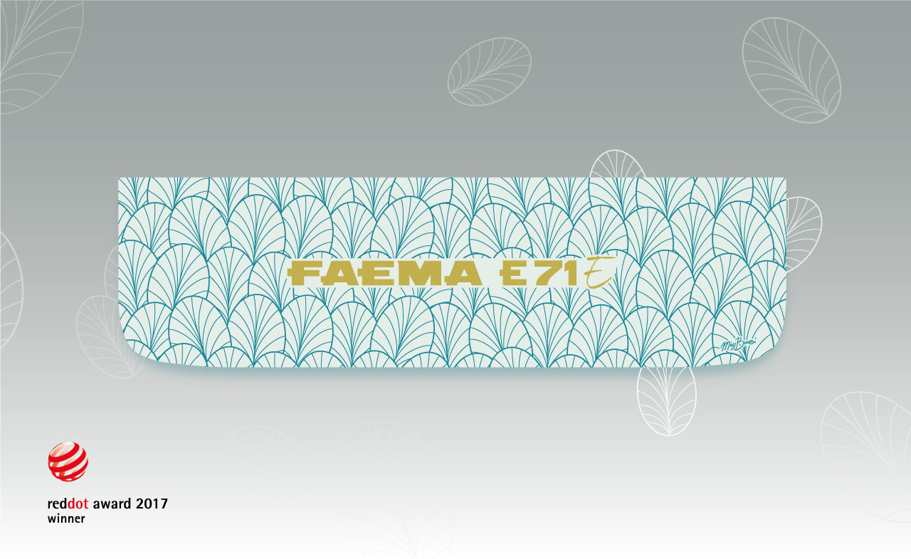 FAEMA E71 VIVAIO | Studio grafico per pannello